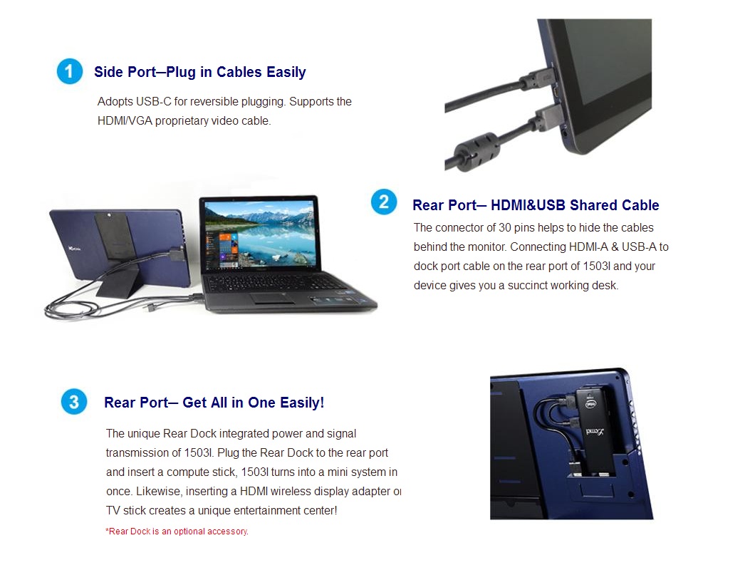 Touch Screen Monitor 15.6"