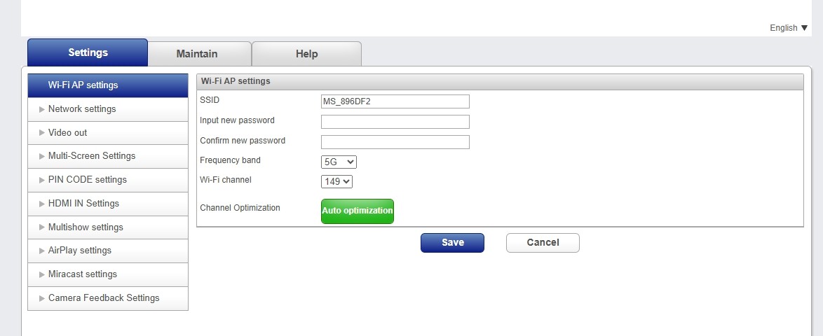 Auto optimization บน BYOM-09L